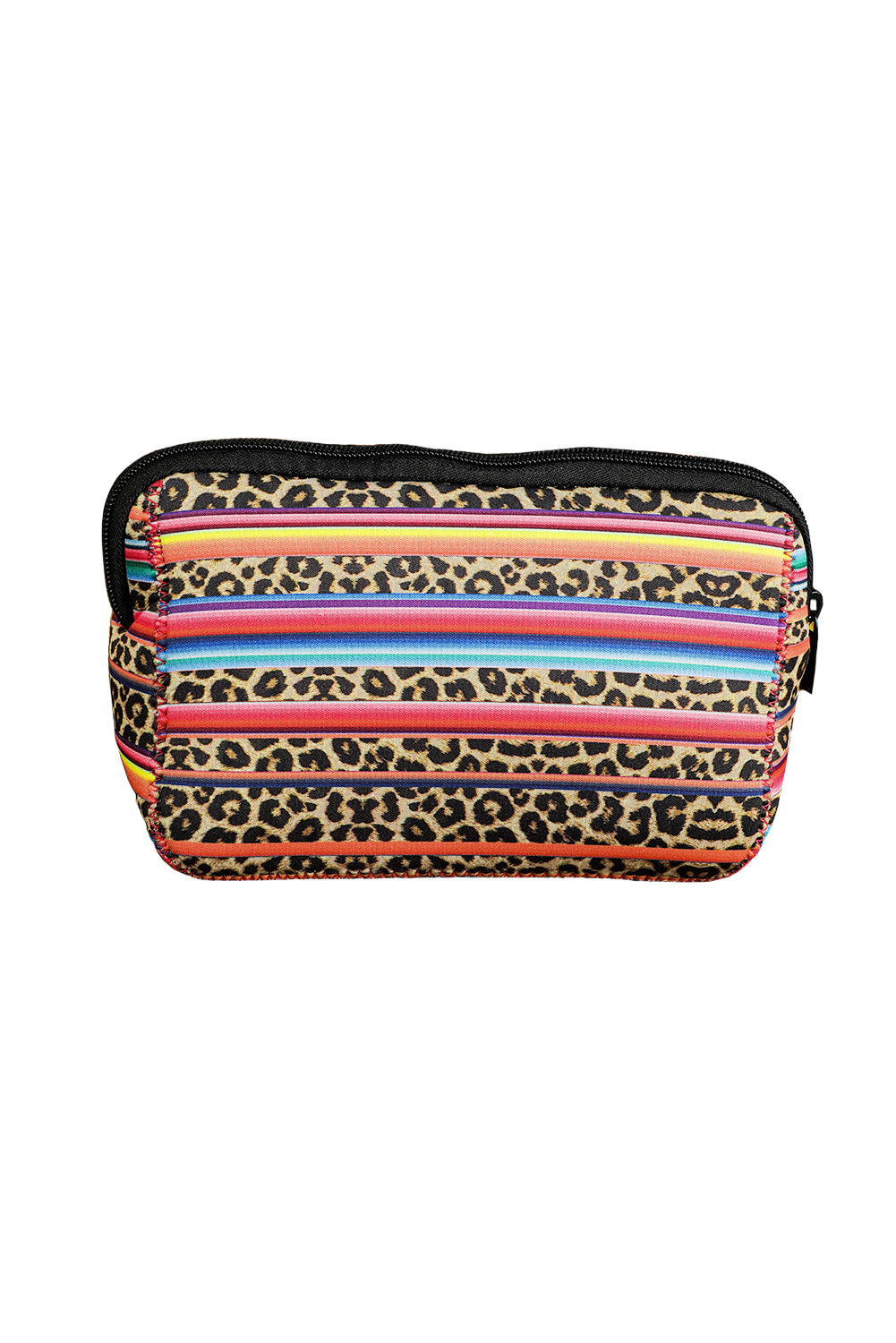Storage Bag . Multicolor Serape Leopard Make up Storage Bag 14*19CM