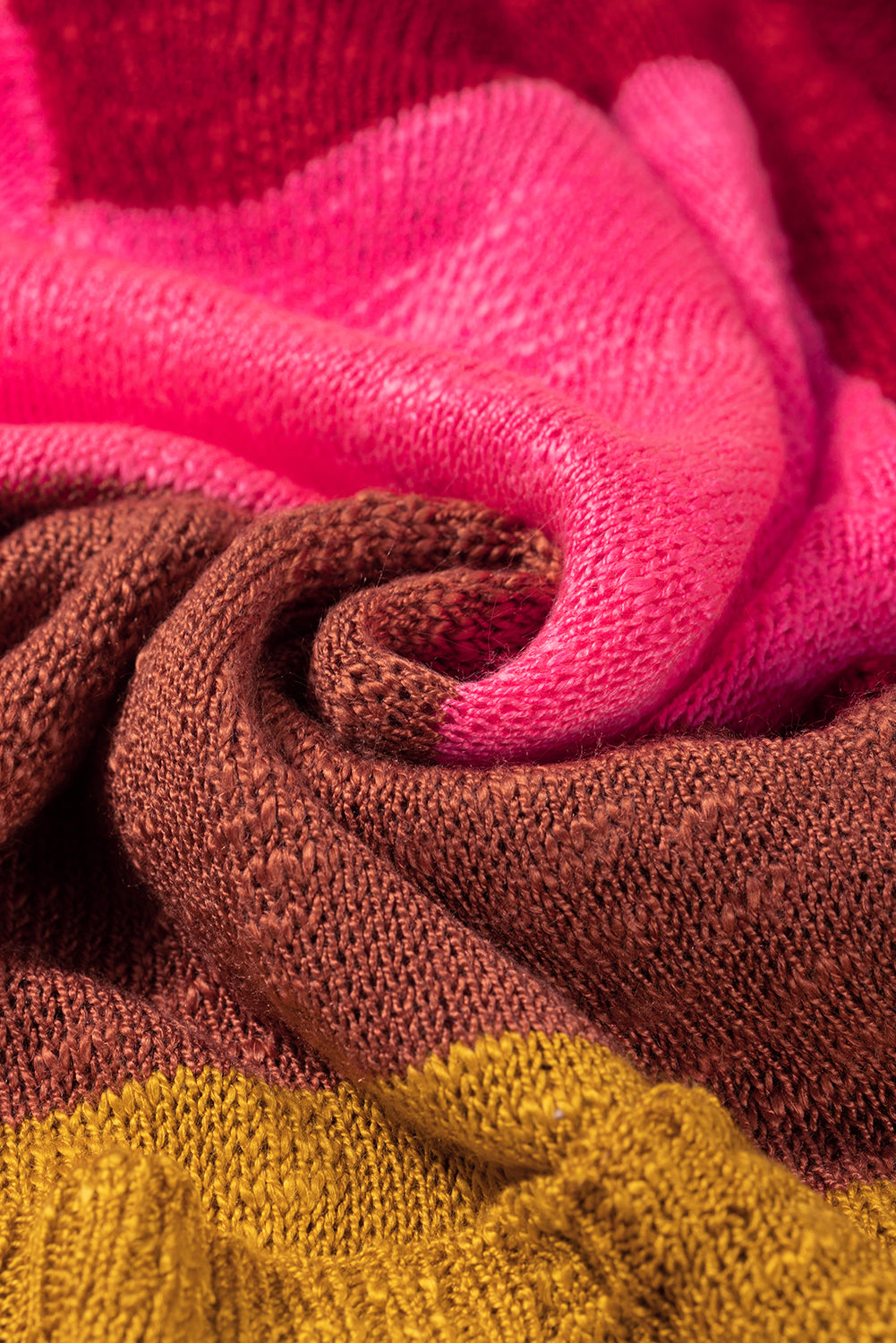 Cardigan . Multicolor Color Block Patchwork Open Front Cardigan