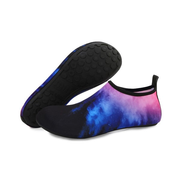 Aqua Shoes . Unisex Fashionable Space Print Aqua Shoes