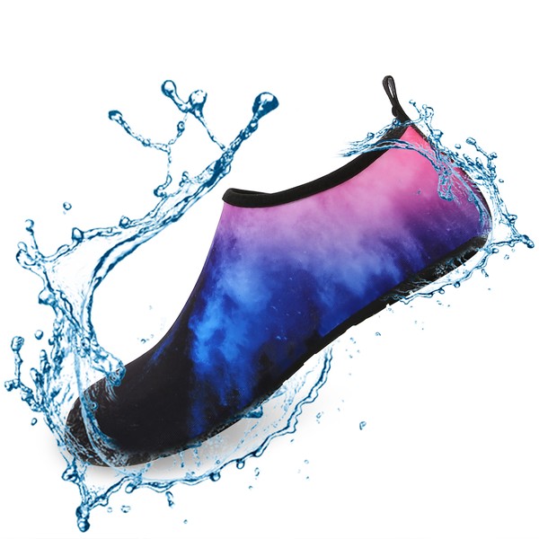 Aqua Shoes . Unisex Fashionable Space Print Aqua Shoes