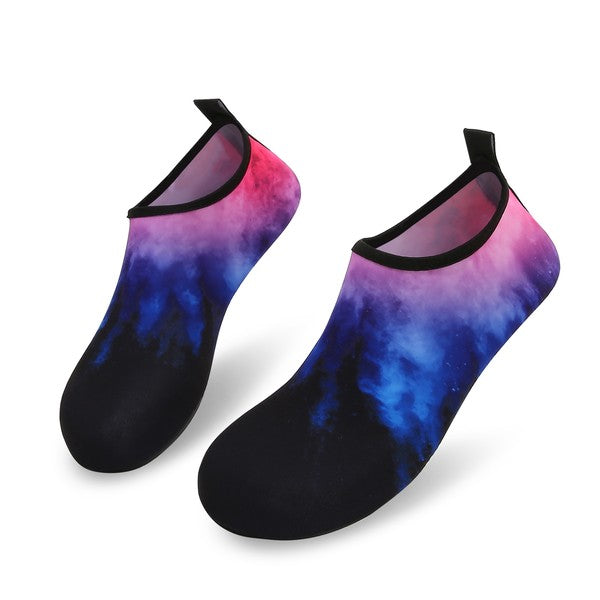 Aqua Shoes . Unisex Fashionable Space Print Aqua Shoes