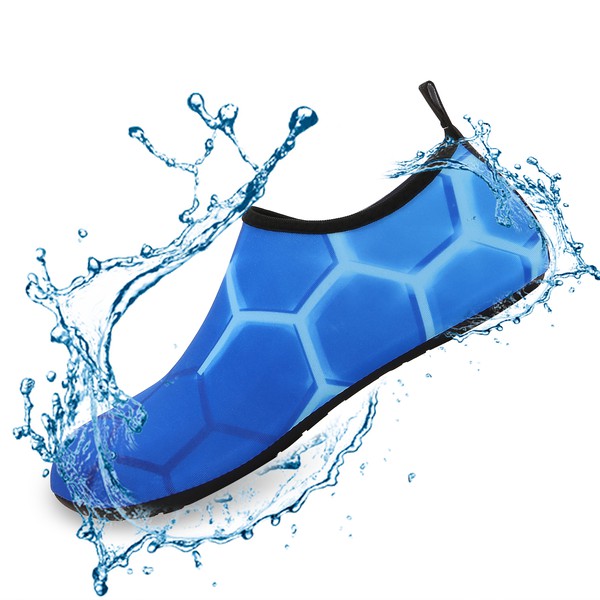 Aqua Shoes . Unisex Fashionable Honeycomb Line Aqua Shoes