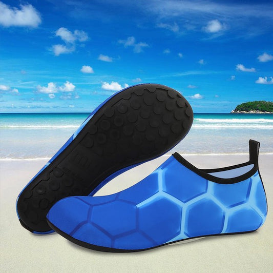 Aqua Shoes . Unisex Fashionable Honeycomb Line Aqua Shoes