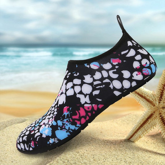 Aqua Shoes . Unisex Fashionable Unique Color Pattern Aqua Shoes