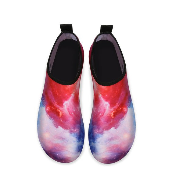 Aqua Shoes . Unisex Fashionable Sunset Sky Print Aqua Shoes