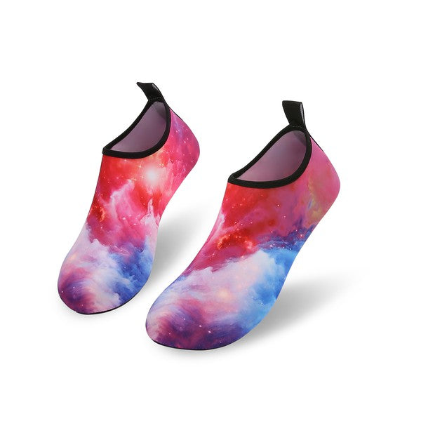 Aqua Shoes . Unisex Fashionable Sunset Sky Print Aqua Shoes