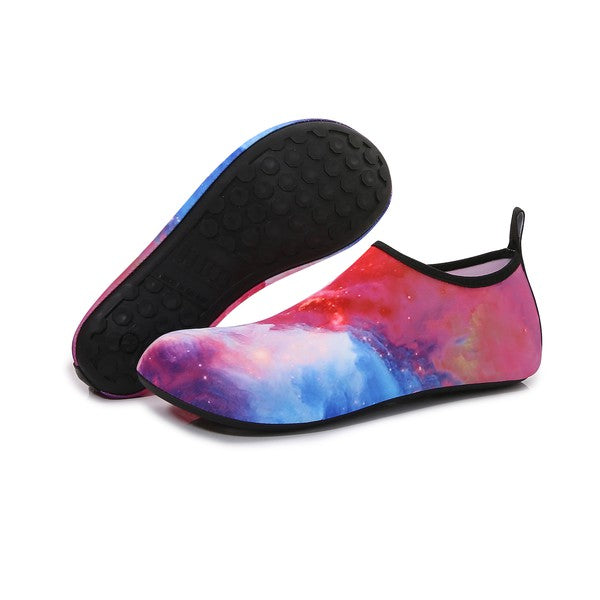 Aqua Shoes . Unisex Fashionable Sunset Sky Print Aqua Shoes