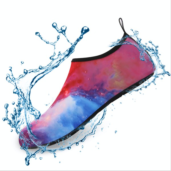 Aqua Shoes . Unisex Fashionable Sunset Sky Print Aqua Shoes