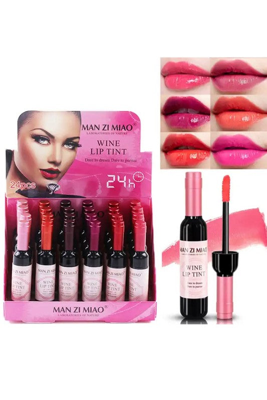 WINE LIP TINT - 6 COLORS