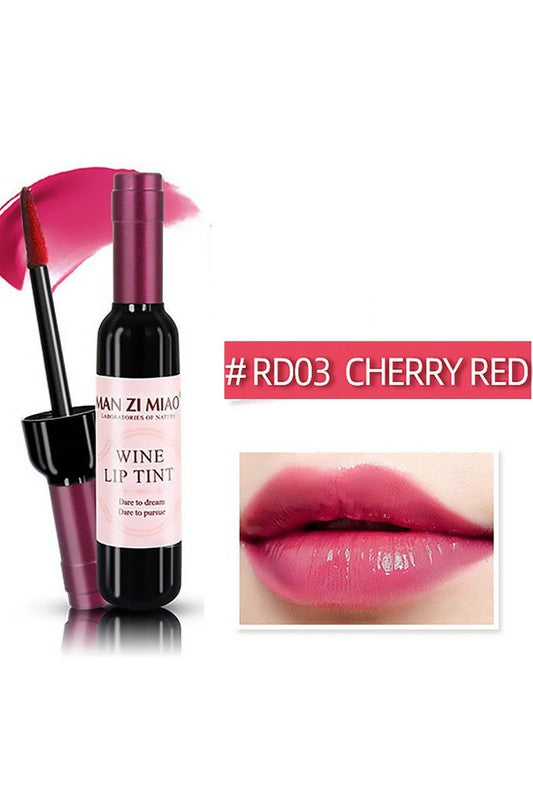 WINE LIP TINT - 6 COLORS