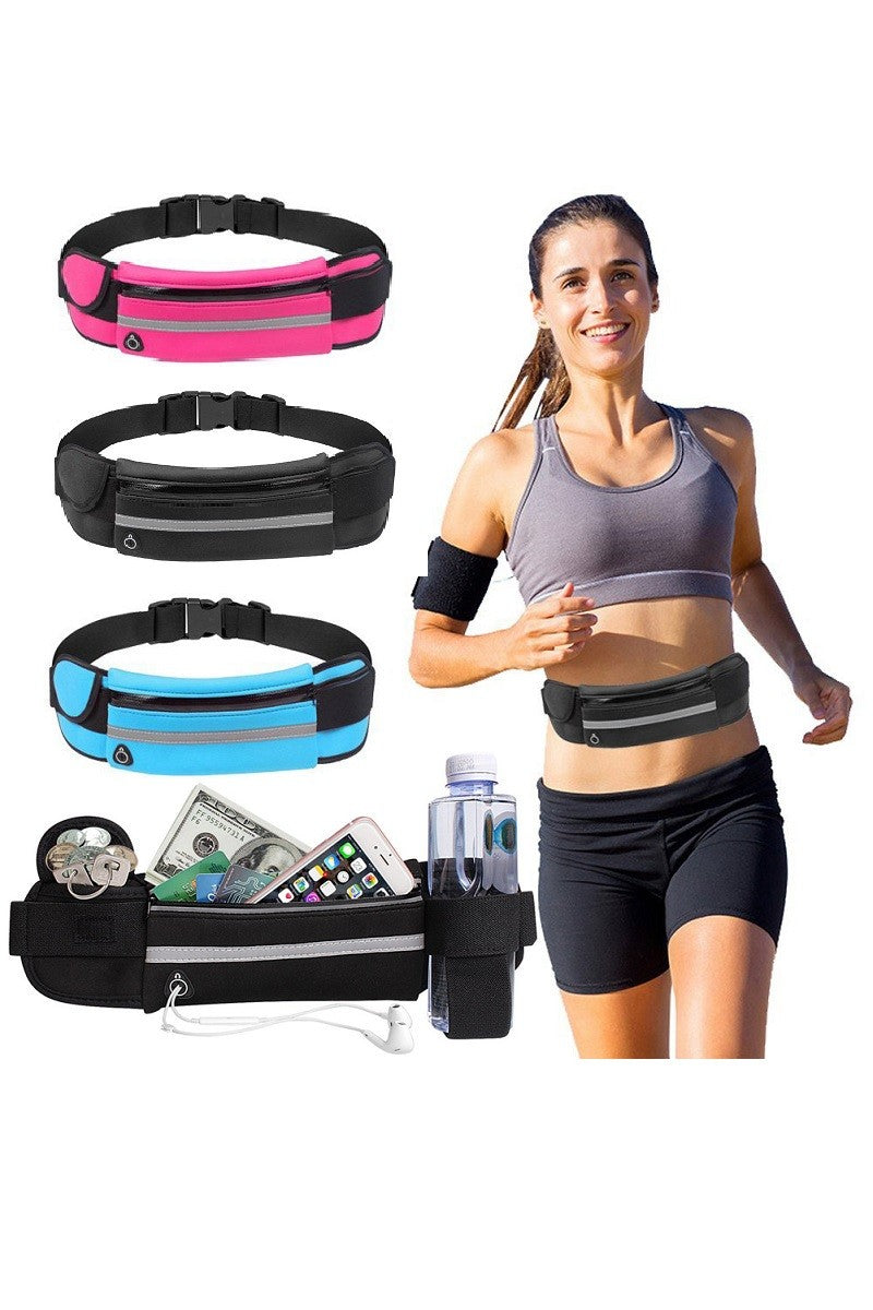 RUNNER BELT FANNY PACK WAIST BAG HOT PINK